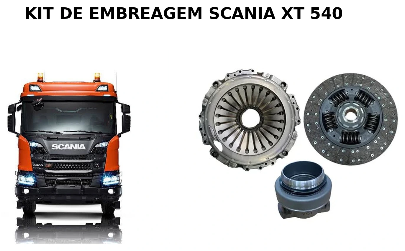 Foto enviada do kit de embreagem Scania XT 540