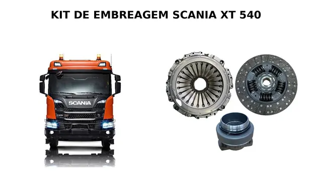Kit de embreagem Scania XT 540