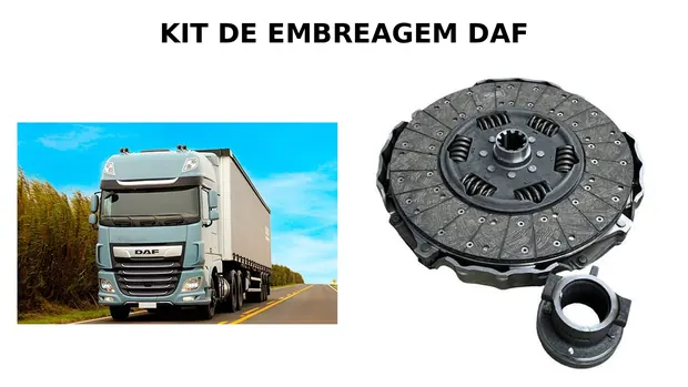 Kit de embreagem DAF